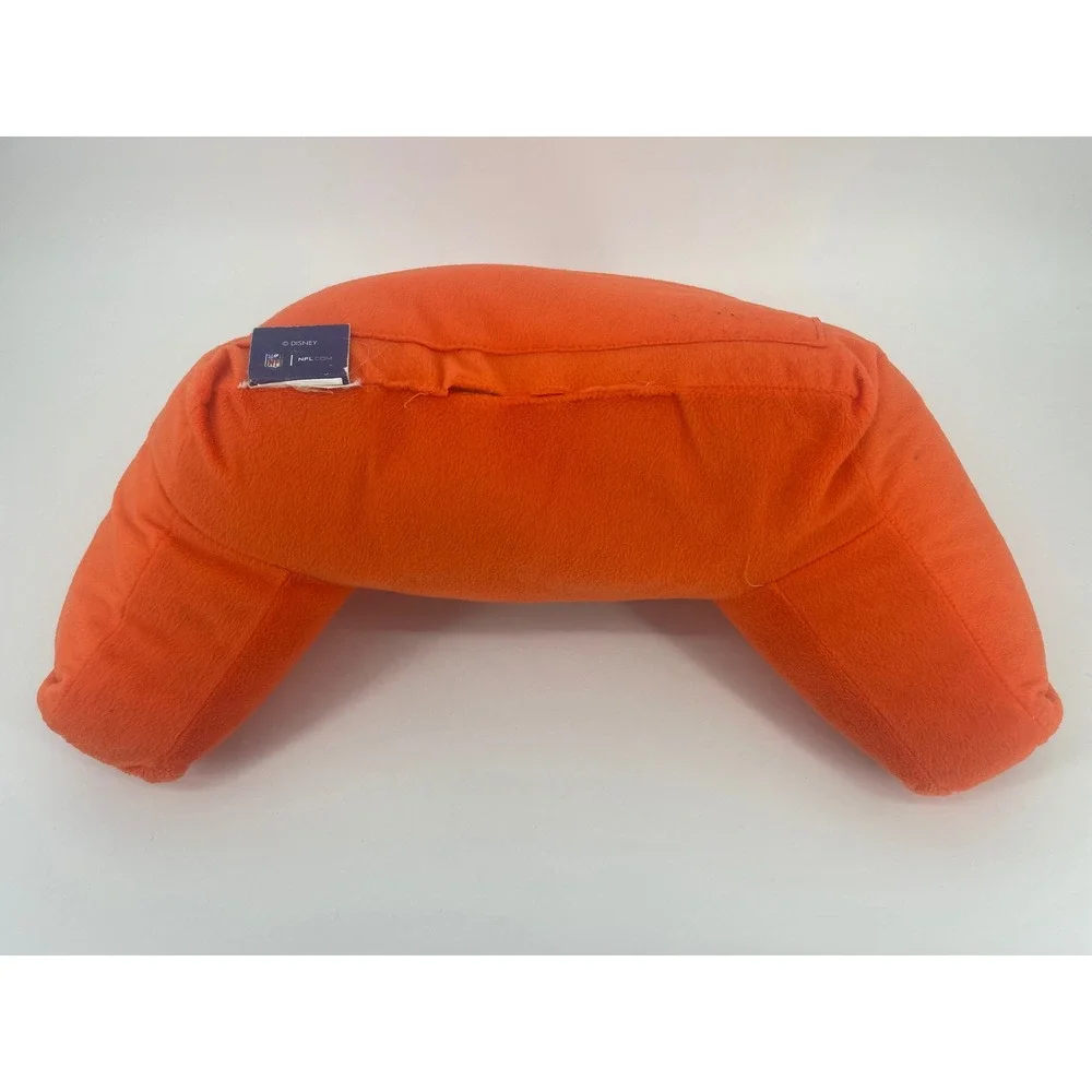 Disney NFL Cincinnati Bengals Mickey Mouse Backrest Lounge Pillow Orange Fleece